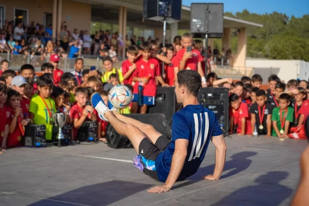 animación colegios fútbol