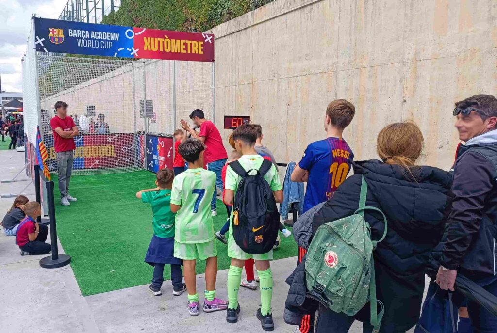 Animador y speaker en fanzone organizada por Top Goal Events