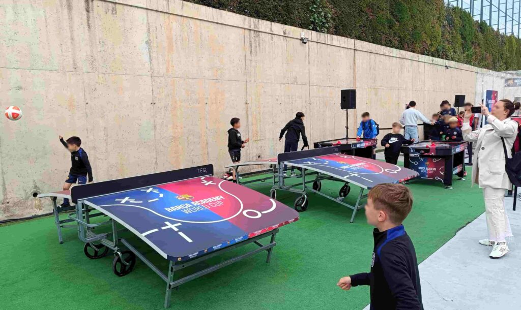 Fanzone de fútbol con juegos, hinchables, música en directo y actividades para niños